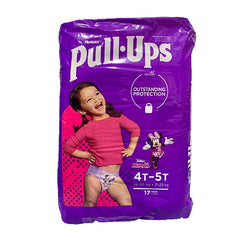 Huggies Pull Ups Girls 4T-5T 17CT