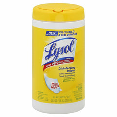 Lysol Disinfecting Wipes Lemon & Lime Blossom 80ct