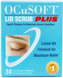 OCuSOFT Lid Scrub Plus Pads- 30 Count