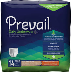 PREVAIL UNDERWEAR 14CT EXTRA LARGE