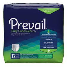 PREVAIL UNDERWEAR 12CT EXTRA EXTRA LARGE