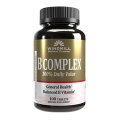 Windmill Natural Vitamins B-Complex 100 tablets