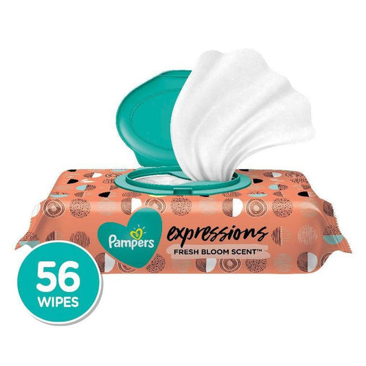Pampers Baby Wipes Expressions 56count
