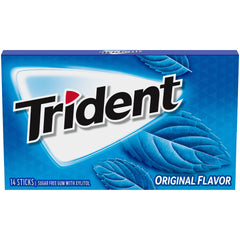 Trident Original Flavor Sugarfree Gum 14sticks