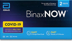BinaxNOW COVID-19 AT HOME TESTING KIT 2 COUNT