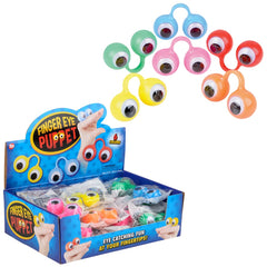 Finger Eye Puppet Assorted Colors 1ct