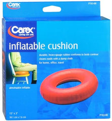 Carex Inflatable Cushion Rubber Red