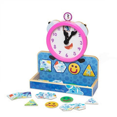 Melissa & Doug Blue's Clue's & You! Tickety Magnetic Clock 31 pieces