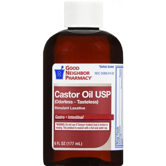 GNP Castor Oil Stimulant Laxative 6oz