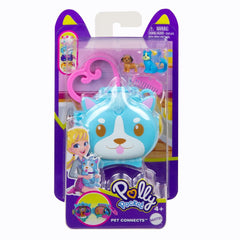 POLLY POCKET PET CONNECTS DOG AT A DOG SHOW COMPACT PLAYSET AGE 4+