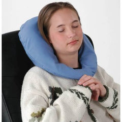 C SHAPED CERVICAL PILLOW WITH COVER NAVY