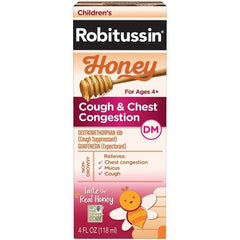 Robitussin Children's Cough & Chest Congestion DM Honey 4fl oz