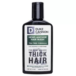 Duke Cannon News Anchor Hair Wash Tea Tree Formula 10oz