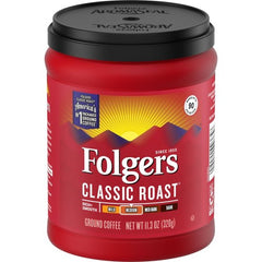 Folgers Classic Roast Ground Coffee 11.3oz