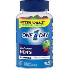 One A Day Vitacraves Men's Gummies (80ct)