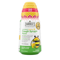 Zarbee's Children's Daytime Cough Syrup + Mucus Natural Mixed Berry Flavor 4fl oz