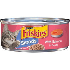 Friskies Shreds with Salmon in Sauce 5.5oz