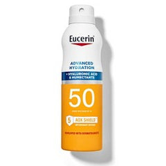 Eucerin Advanced Hydration Lightweight Sunscreen Lotion Spray SPF 50 6oz