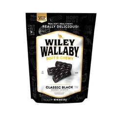 Wiley Wallaby Classic Black Licorice 10oz