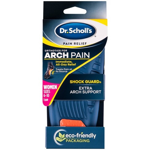 Dr. Scholl's Pain Relief Orthotics for Arch Pain Women's Sizes 6-10