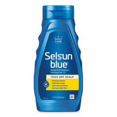 Selsun Blue Daily Care Antidandruff Shampoo for Itchy Dry Scalp 11 oz