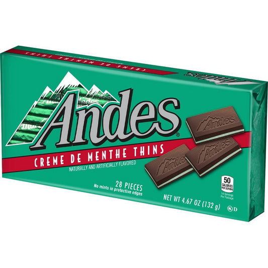 Andes Creme De Menthe Thins (28pieces) 4.67oz