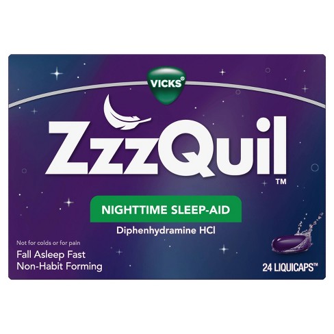 ZZZQuil Nighttime Sleep-Aid (24 liquicaps)