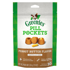 Greenies Pill Pockets Peanut Butter Flavor 30ct (7.9oz)