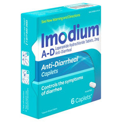 Imodium Anti-Diarrheal 6 Caplets