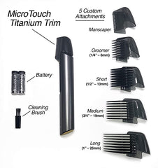 Microtouch Titanium Trim- At Home Haircut & Body Groomer