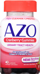 AZO CRANBERRY GUMMIES URINARY TRACT HEALTH 40CT