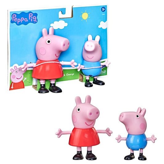 Peppa Pig-Peppa and George Figure Set