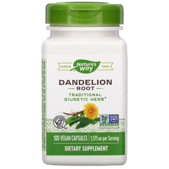 Nature's Way Dandelion Root 100 vegan capsules