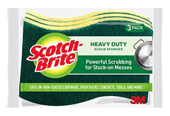 Scotch-Brite  Heavy Duty Scrub Sponge 3pk