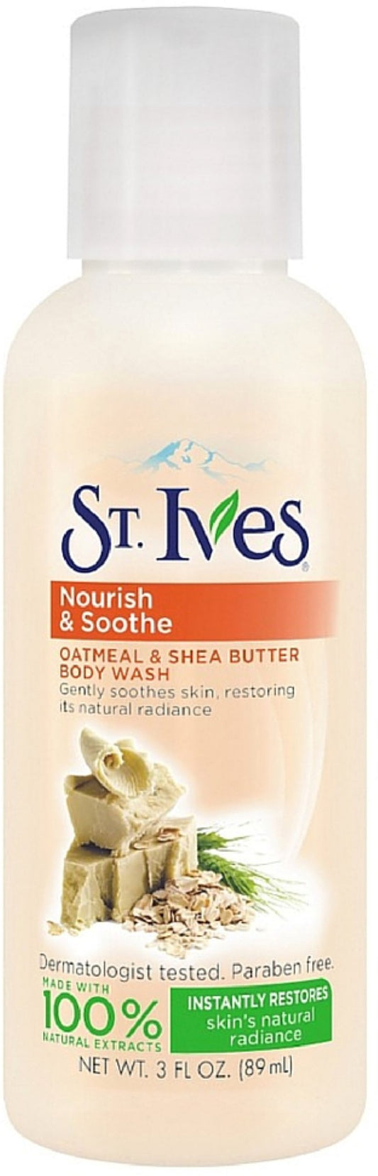 St Ives Oatmeal Bodywash Trial Size 3oz