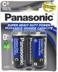 Panasonic C Batteries 2ct