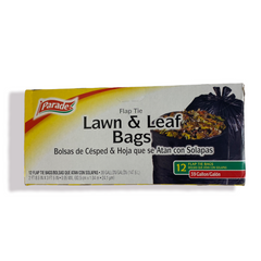 Parade Flap Tie Lawn/Leaf Bags 12ct