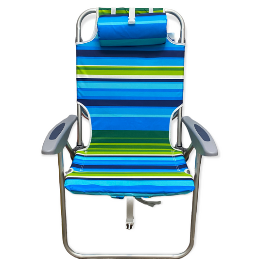 Lay-Flat Backpack Beach Chair