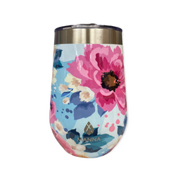 Manna Wine Tumblers Assorted Liberty Floral 12oz