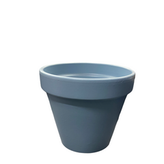 Powder Coated Ceramic Standard Flowerpot Assorted Colors (small)