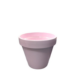 Powder Coated Ceramic Standard Flowerpot Assorted Colors (small)