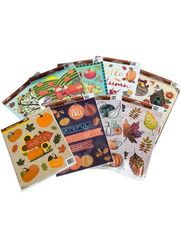 Thanksgiving Window Clings Assorted 1ct
