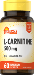 Sundance L-Carnitine 500mg (60 quick release capsules)
