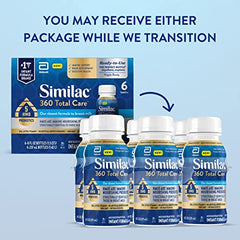 SIMILAC 360 TOTAL CARE RTD 8OZ PACK OF 6