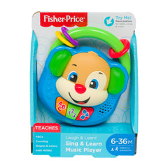 FISHER PRICE SING & LEARN MUSIC PLAYER 6-36M