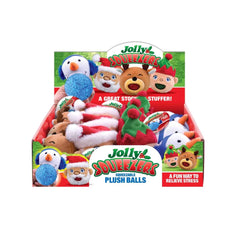 Jolly Squeezers Plush Balls Assorted 1ct
