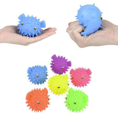 Puffer Spiky Fish Assorted Colors 1ct