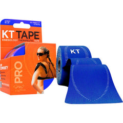 KT TAPE PRO KINESIOLOGY THERAPEUTIC TAPE SONIC BLUE 20 STRIPS