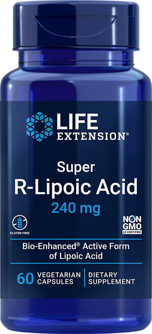 Life Extension Super R-Lipoic Acid 240mg 60capsules