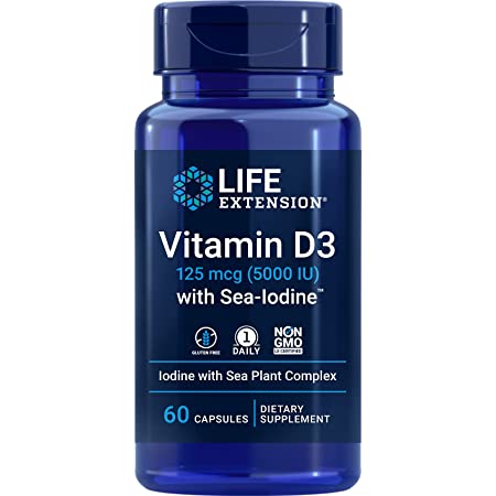 Life Extension Vitamins D&K 60capsules